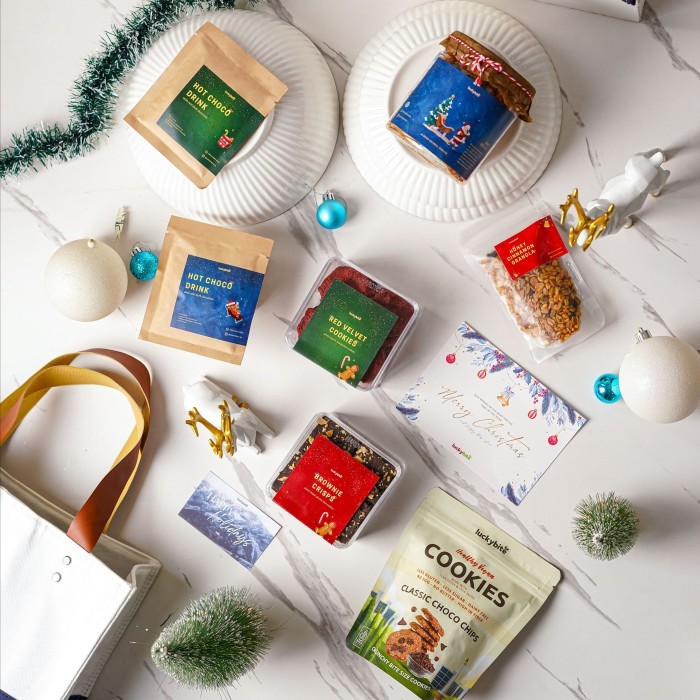 

HAMPERS NATAL / CHRISTMAS HAMPERS - HOLIDAY SET - PREMIUM LEATHER BAG