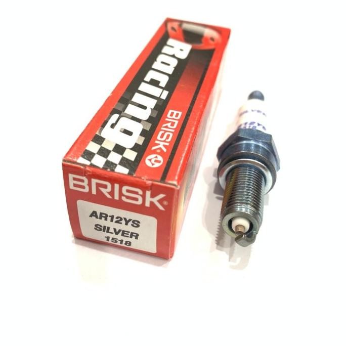 BUSI BRISK IRIDIUM SILVER AR12YS AEROX GSX SUPRA X 125 FU INJEKSI
