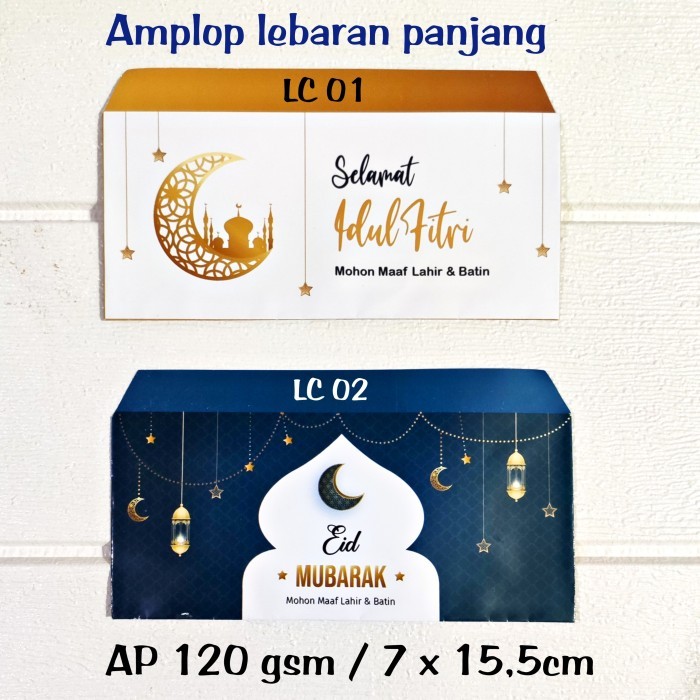 

Murah amplop angpao lebaran panjang landscape - LC 02 Keren