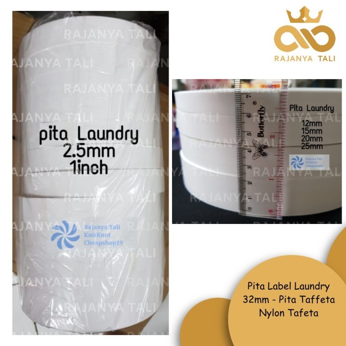 PROMO Pita Label Laundry 32mm - Pita Taffeta Nylon Tafeta