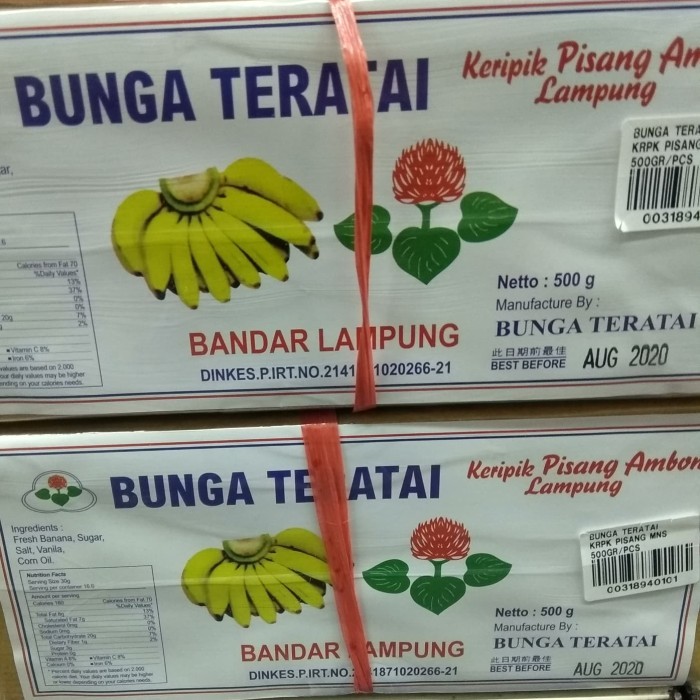 

BUNGA TERATAI KERIPIK PISANG MANIS