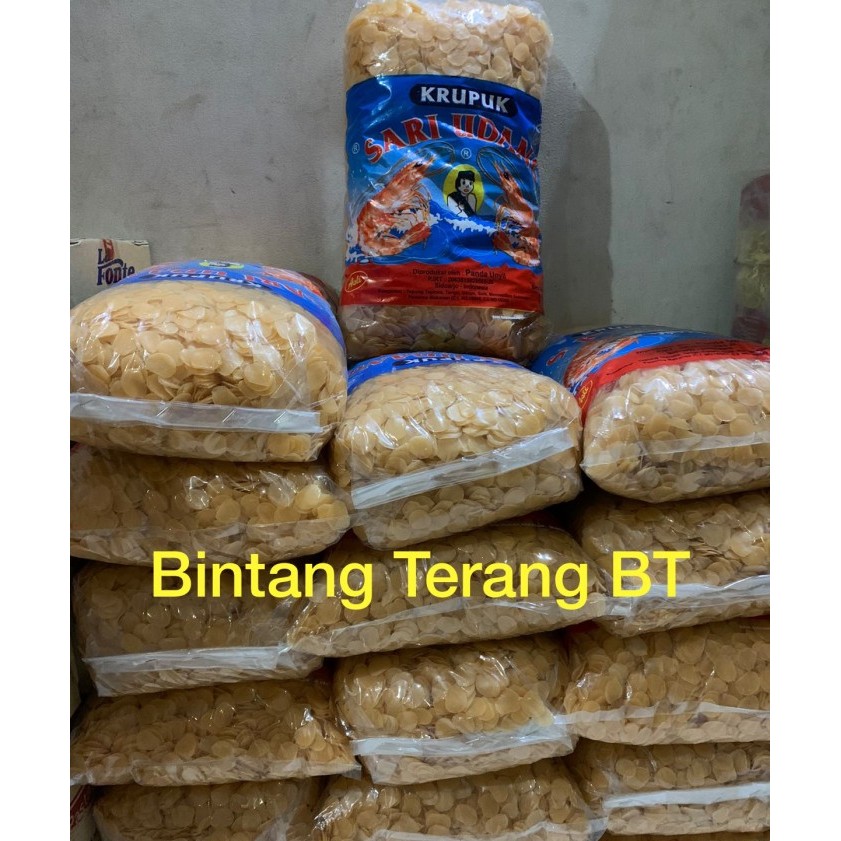 

KERUPUK SARI UDANG PANDA UNYIL UTK GADO2/KETOPRAK/BUBUR 1 BAL/BALL 5KG