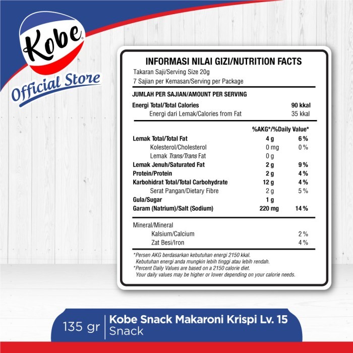 

SNACK BONCABE MAKARONI KRISPI LV 15 1 KARTON ISI 16 PCS