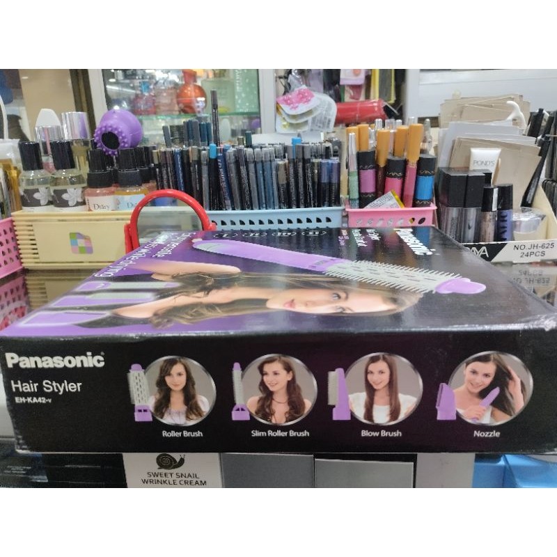 Panasonic KuruKuruHair Styler Penata Rambut, EH KA 42V, 350W