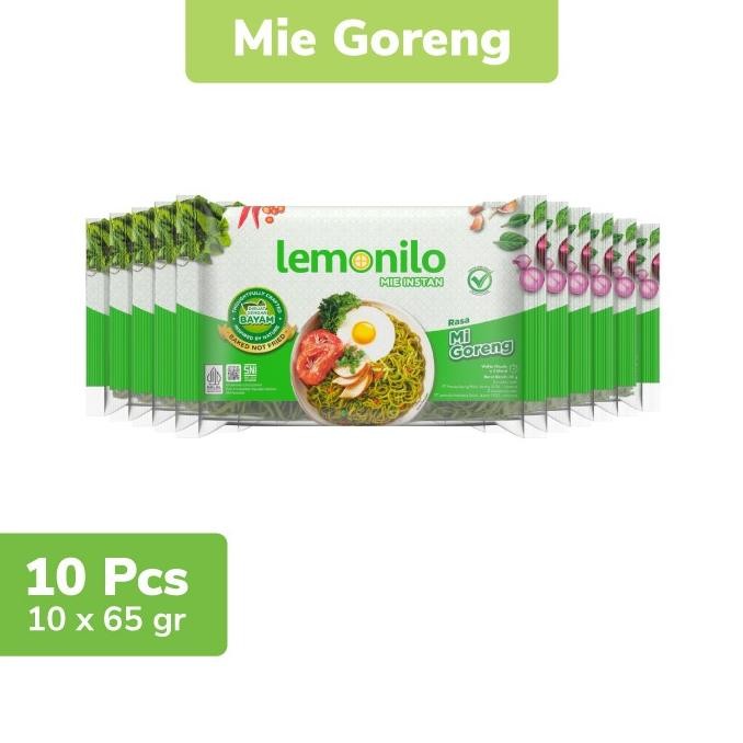 

10 Pcs Lemonilo Mie Instan Goreng 65g