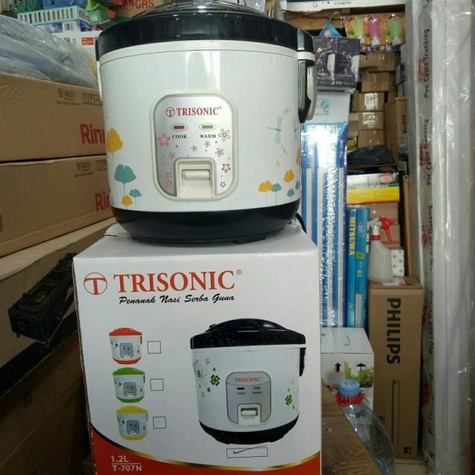 Rice Cooker Mini Magic Com Trisonic 1,2 L