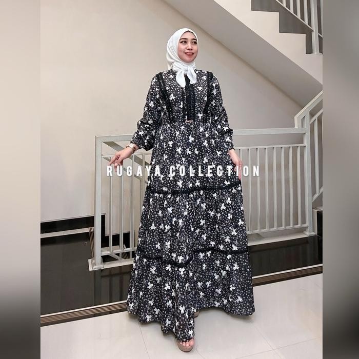 READY STOK SALVINA GAMIS KATUN BORDIL RENDA MOTIF