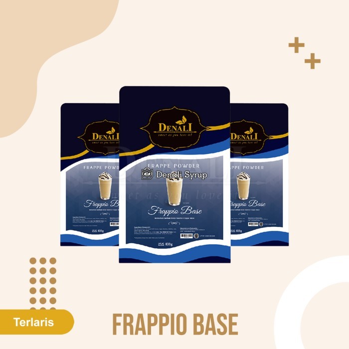 

Denali Powder Frappio Base 800 gr Bubuk Minuman Frappio Base 800g