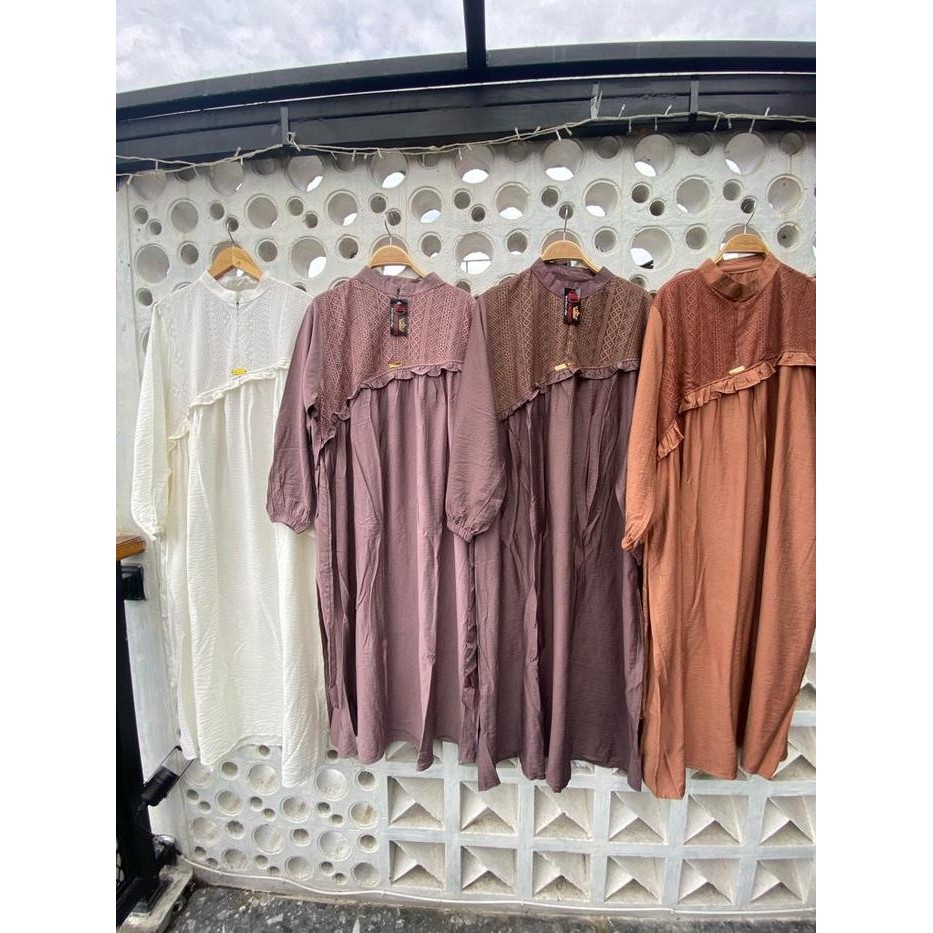 Brukat Dress Mix POLOLINEN Premium BY MDHOMEFASHION