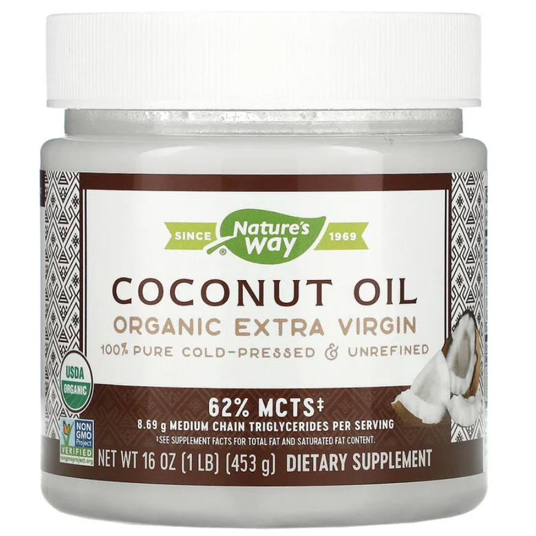 

Nature's Way Organic Coconut Oil 453g