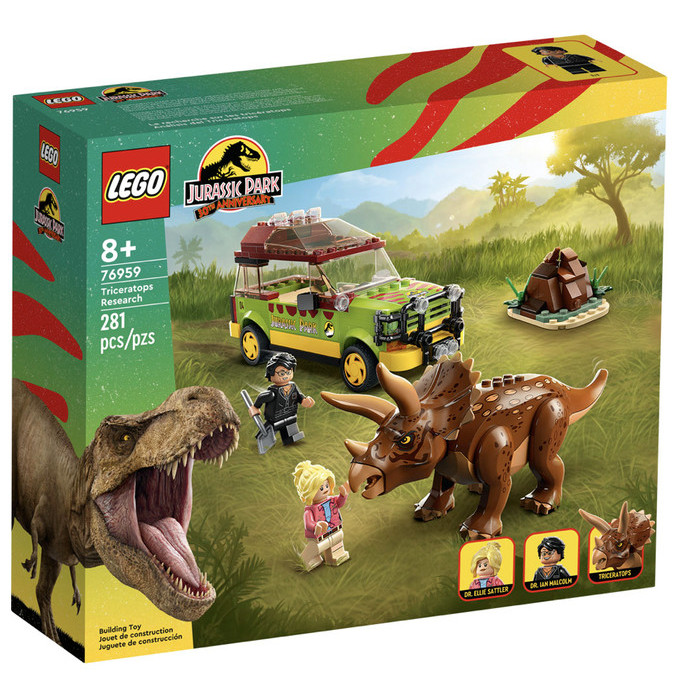 

LEGO Jurassic World Triceratops Research 76959