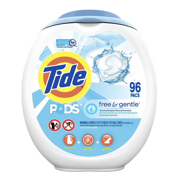 

Tide Pods Free and Gentle 96 Laundry Detergent Capsules