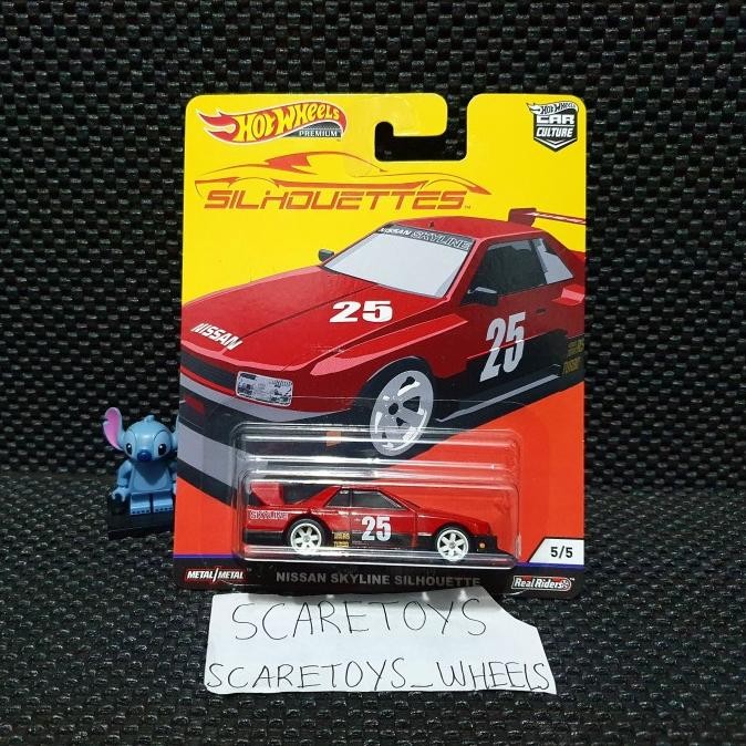 TERMURAH HOT WHEELS SILHOUETTES NISSAN SKYLINE SILHOUETTE SILHOUETTES MERAH