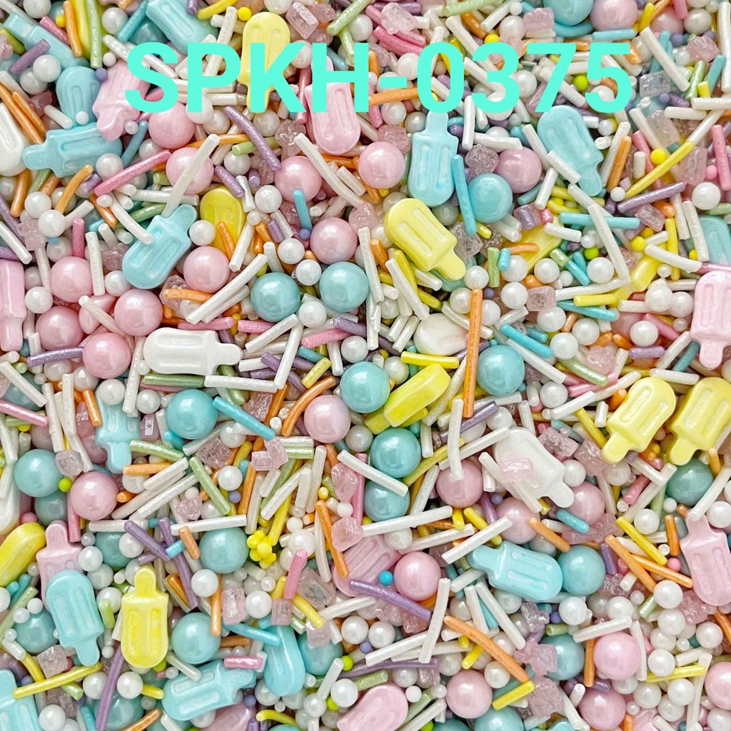 

SPKH-0375 Sprinkles sprinkle 500gr popsicle es krim ice cream pastel (sprinkles)
