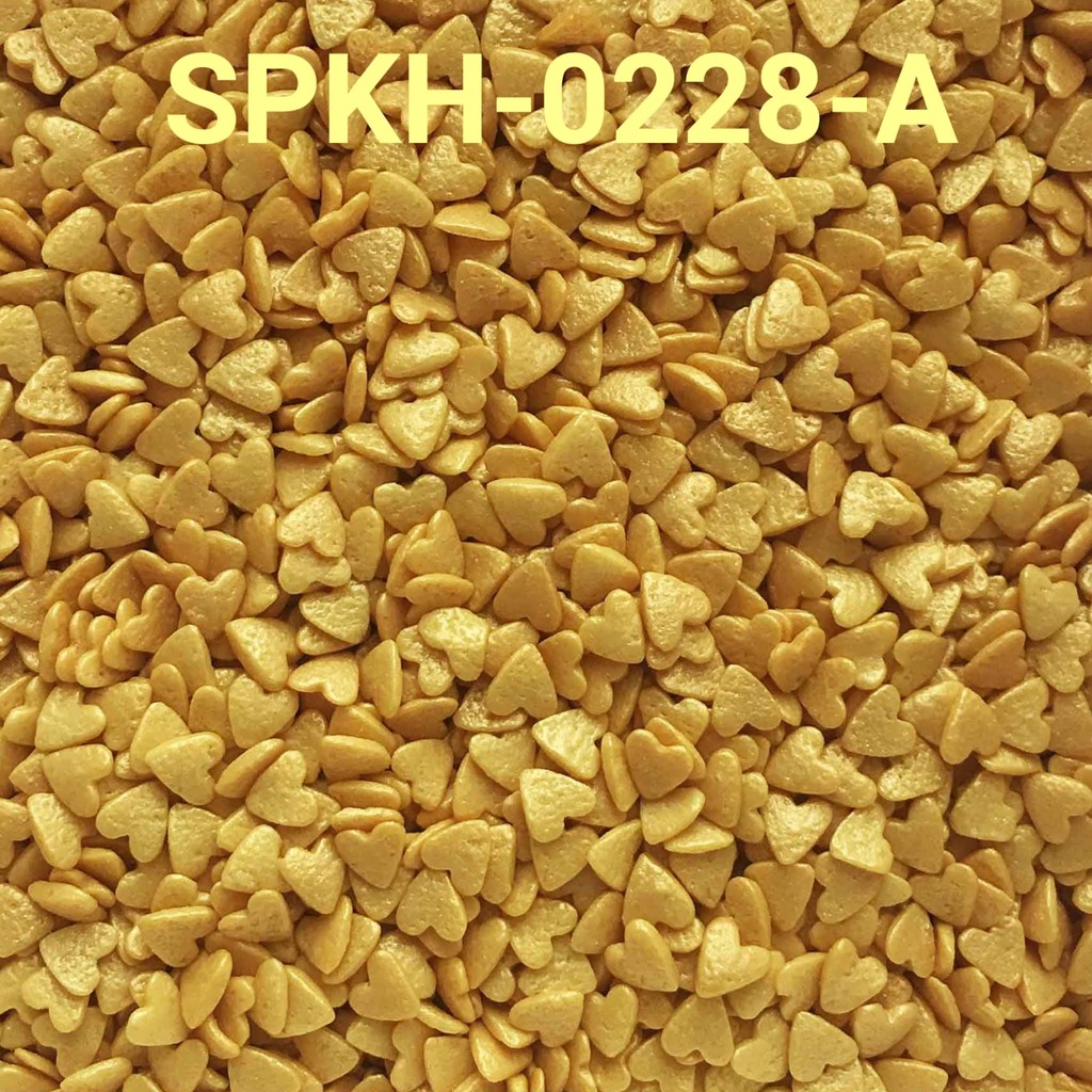 

SPKH-0228-A Sprinkles sprinkle sprinkel 500gr hati emas (SPRINKLES)