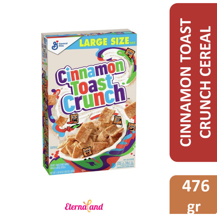 

CINNAMON TOAST CRUNCH CEREAL - SEREAL SARAPAN IMPOR RASA CINNAMON