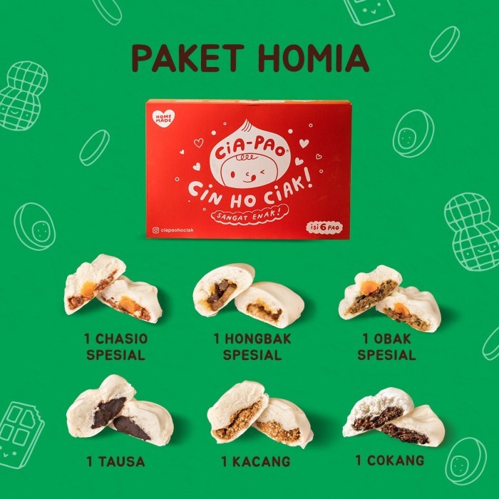 

CIA PAO - PAKET BAKPAO "HOMIA