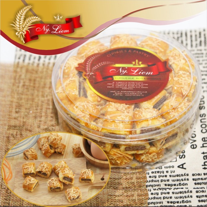 

Wafer Cheese Kue Kering ala Ny. Liem 1 toples