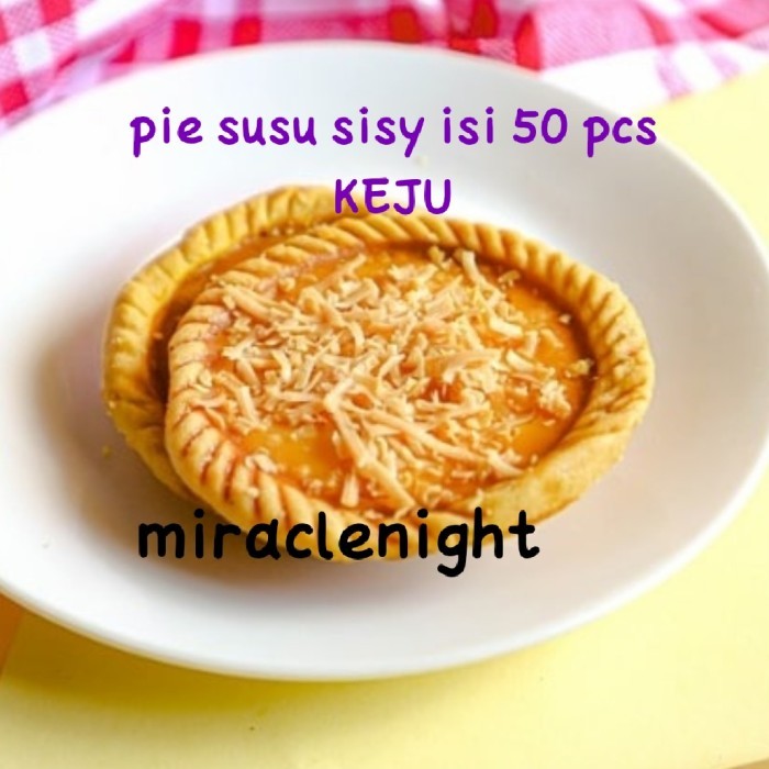 

Pie Susu Sisy Khas Bali isi 50pcs Rasa Keju