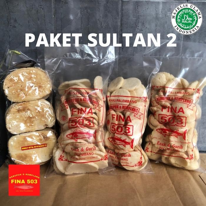 

New PAKET SULTAN 2 KERUPUK KEMPLANG PALEMBANG Ready