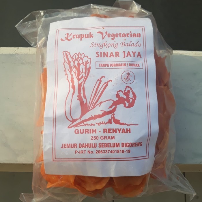 

Ina - Kerupuk / Krupuk Singkong Balado Vegan & Vegetarian Sinar Jaya