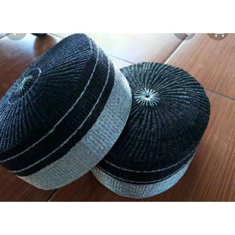 Super Sale Songkok Recca Bugis / Songkok Guru Makassar/ Songkok To Bone / Peci bugis / Topi/ Origina