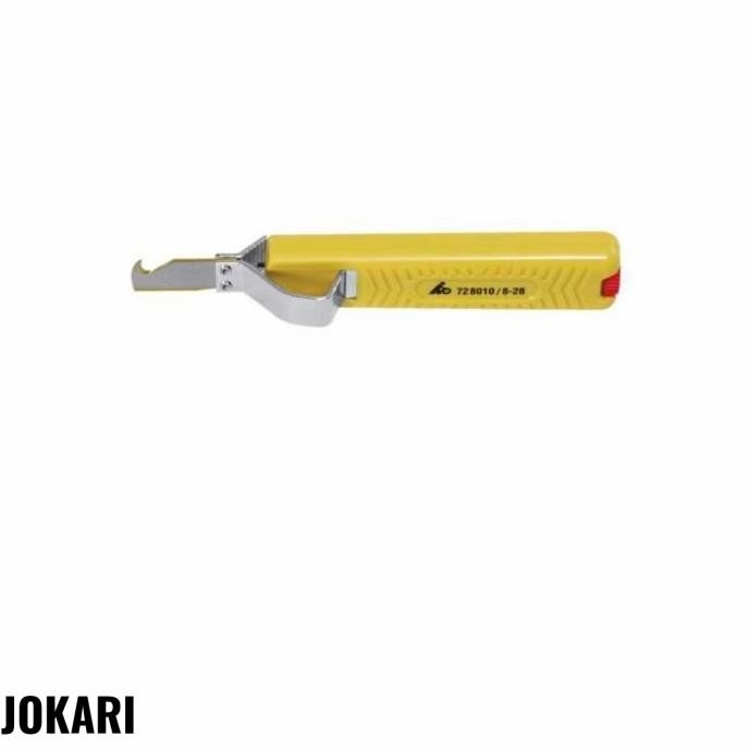 

Jokari Stripping Knife With Notched Blade JOKARI- ALAT PENGUPAS KABEL