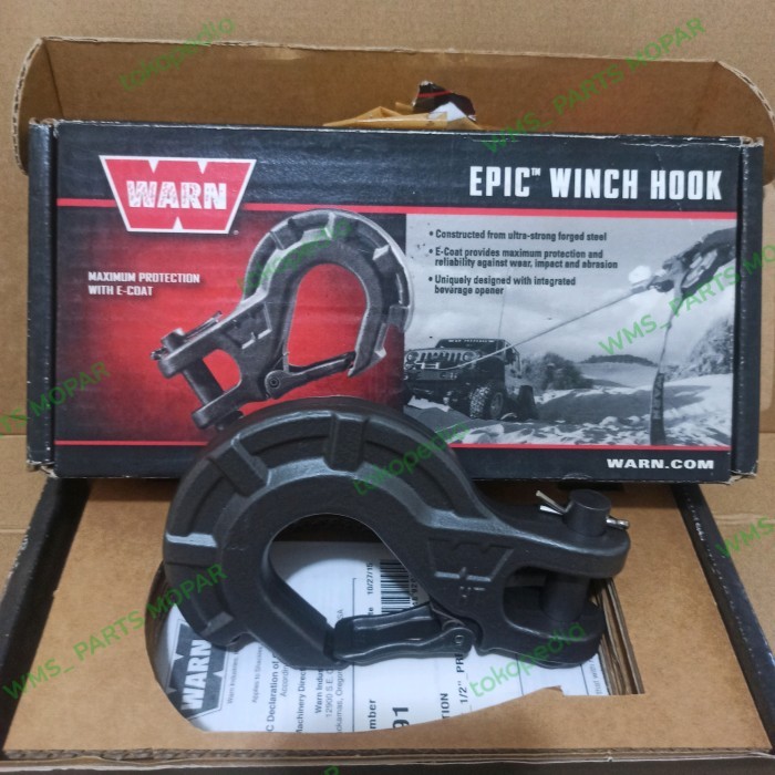 shackle epic winch hook