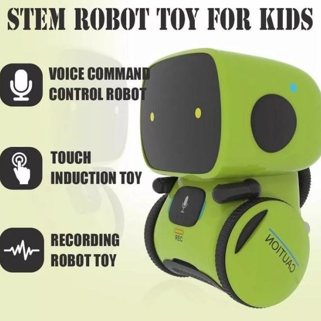 Robot Pintar Mainan Anak Smart Robot Interaktif Mainan Anak Edukatif Terlaris