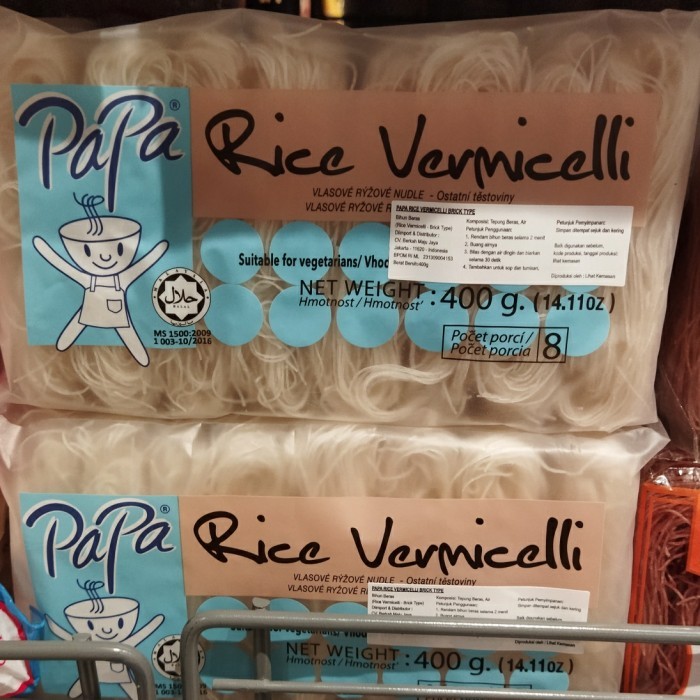 

PROMO! Papa Rice vermicelli 400gr