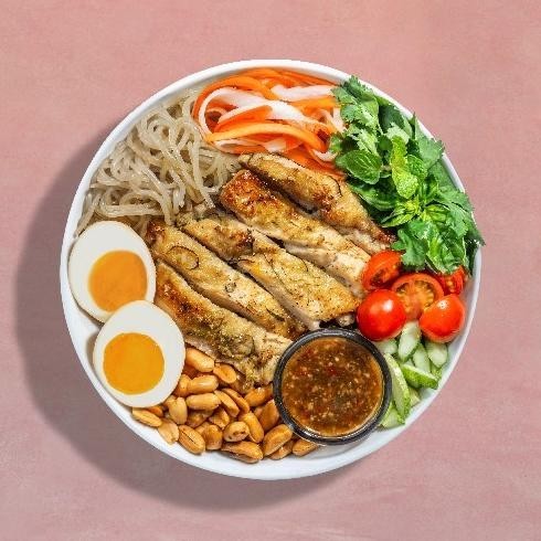 

Ready Saladstop! Mee-Kong Chikin Salad ( Vietnamese Healthy Food ) Original