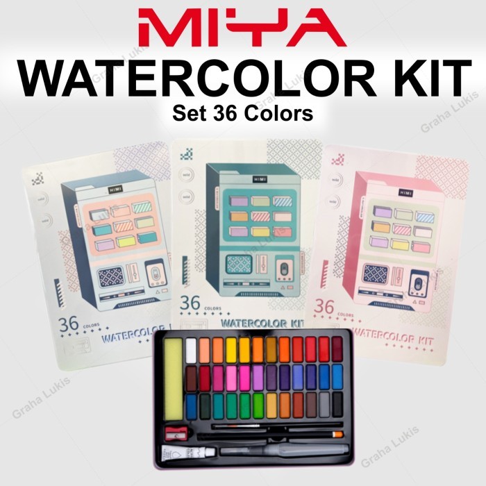 MIYA HIMI KIT Watercolor / Cat Air Set 36 KIT