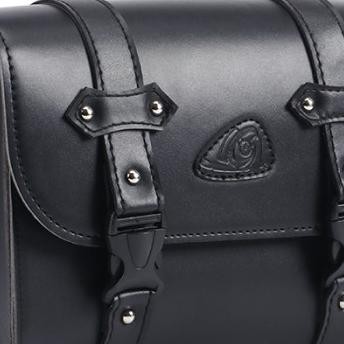 Sidebag Tailbag Tas Samping Kulit Belakang Bagasi Motor Klasik Retro XSR 155 W175 Scoopy Stylo Fazio