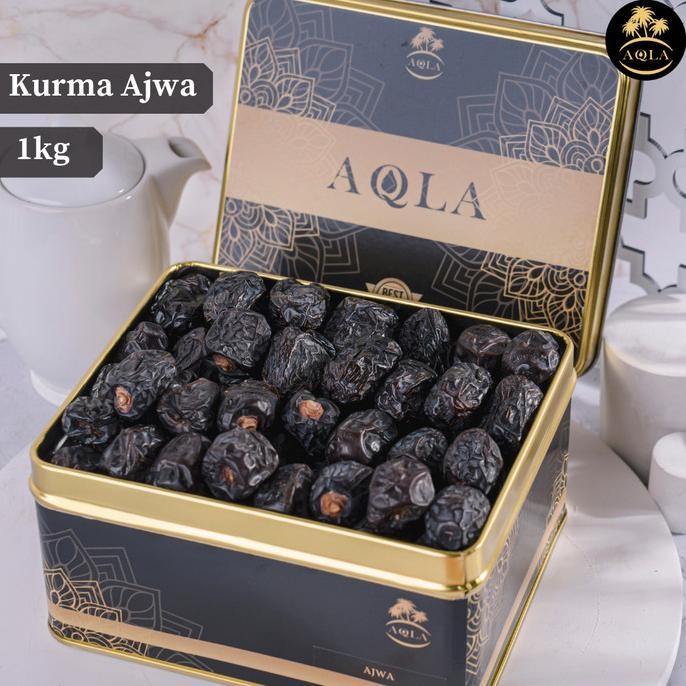 

Kurma Ajwa Premium Asli Madinah 100% Original 1kg LS