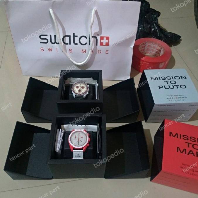 Murah Swatch X Omega Mission To The Moon Original