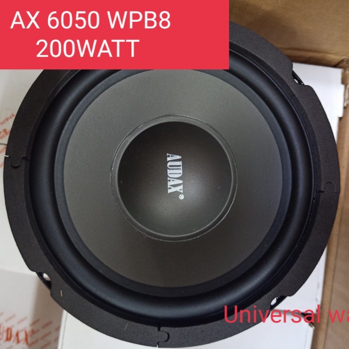 Speaker Audax Ax 6050 200watt spiker AUDAX