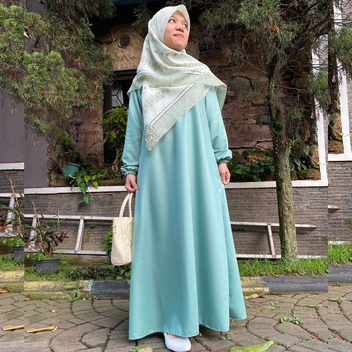 Promo Gamis Wanita Bahan Toyobo Fodu Premium Polos
