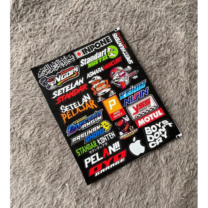 

Promo Stiker Al Pack Glosy Vinyl Tahan Air Cutting Voll 4 Terbaru