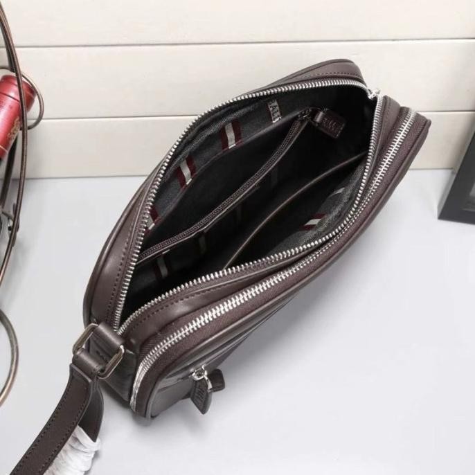 Murah Pouch Bally Handbag Pria Clutch Bally Authentic Fullset