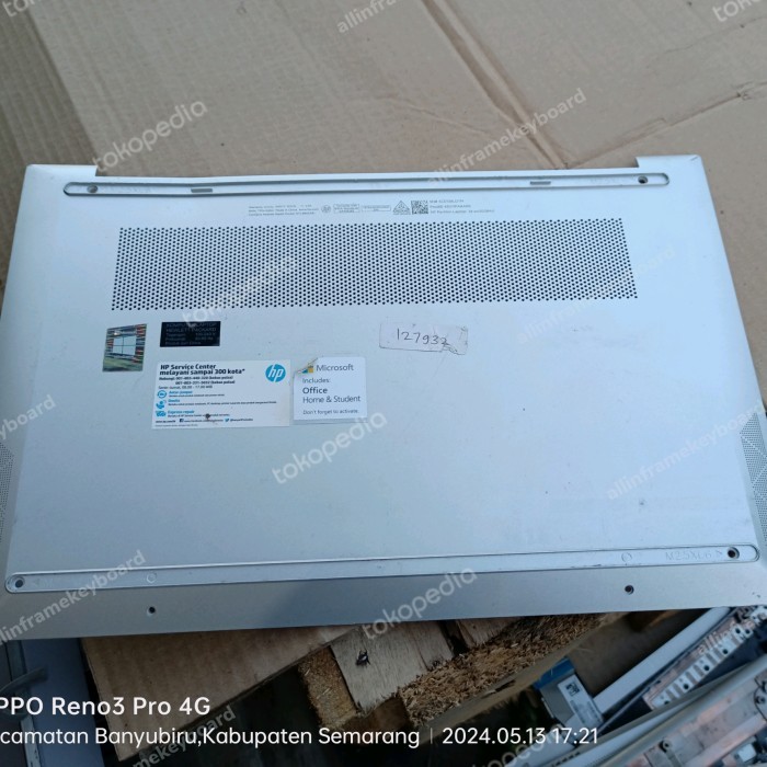 GRATIS ONGKIR BOTTOM CASE LAPTOP HP Pavilion Laptop 14-ec0008AU100% ORIGINAL CABUTAN