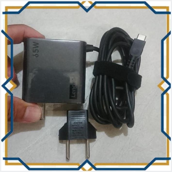 [OKO] CHARGER LAPTOP LENOVO YOGA BOOK 7I 9I 2024 ORIGINAL COPOTAN 65WAT