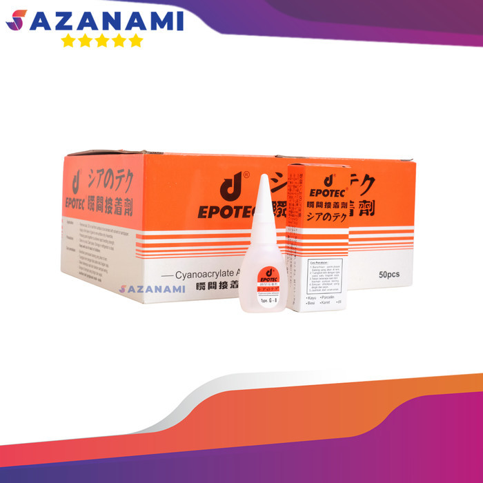 

LEM EPOTEC LEM KOREA POWER GLUE LEM SERBAGUNA1 BOX ISI 50 PCS