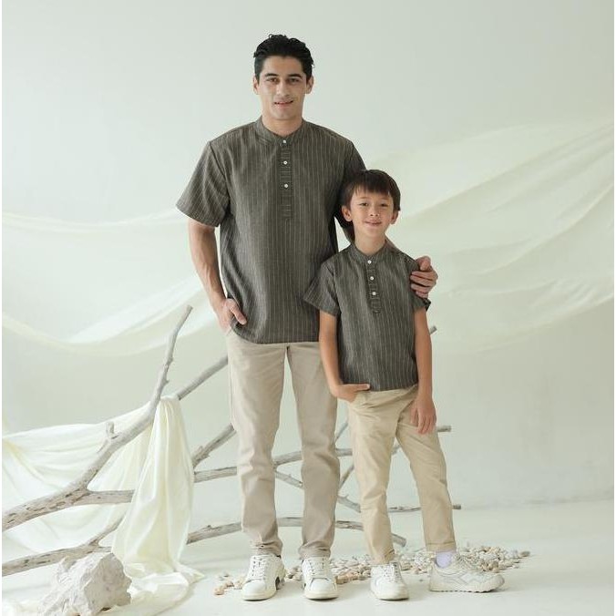 Grosir Ziel Kids -  Raya - Fadil Koko / Baju Koko Anak / Baju Koko Laki-Laki / Baju Koko Premium / L