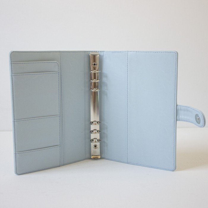 

A5 6 RING LEATHER BINDER