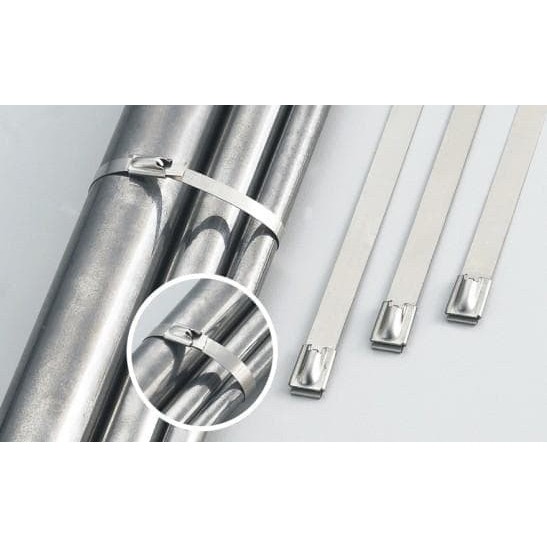 

STAINLESS CABLE TIES - KABEL TIS STAINLESS 4.6 X 500 MM 50 CM - 100PCS