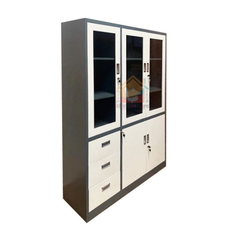 

LEMARI ARSIP FILING CABINET BESI 3 PINTU FC 333 LACI 3