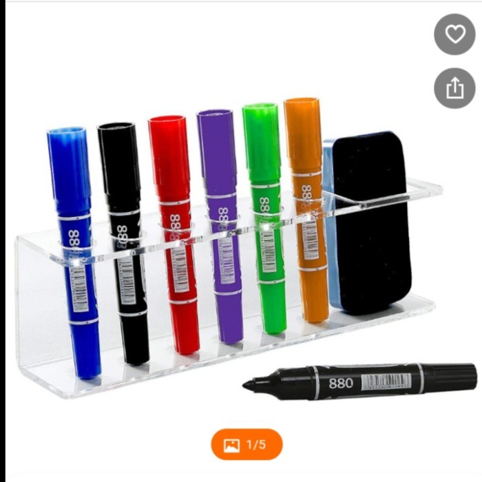 

TEMPAT SPIDOL CUSTOM / MARKER ORGANIZER ACRYLIC