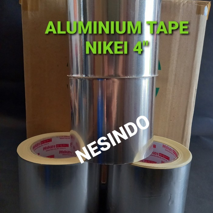 

LAKBAN ALUMINIUM FOIL 4 INCH DUCT TAPE ALUMINIUM TAPE NIKEI