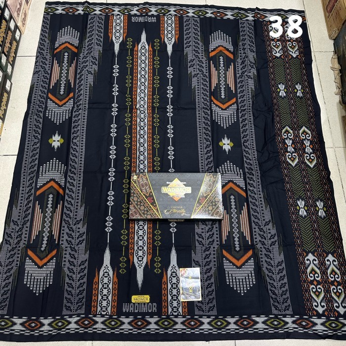 Sarung WAIDIMOR HITAM Motif BHS