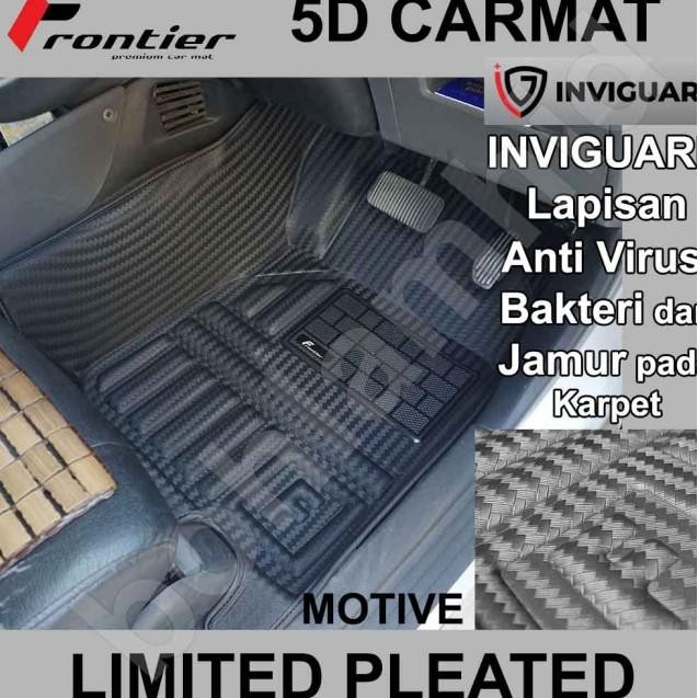 KARPET MOBIL 5D INNOVA REBORN 2016 - UP BAGIAN BAGASI FRONTIER PLEATED